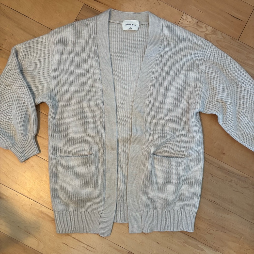 Wilfred Merino Wool Unwind Cardigan